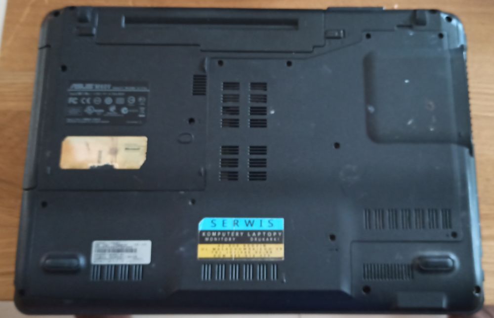 Notebook Asus M60VP na części