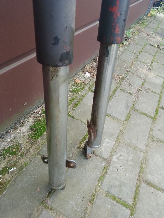 Przednie Zawieszenie WSK b1  orygiał  półka sztyca przód widelec
