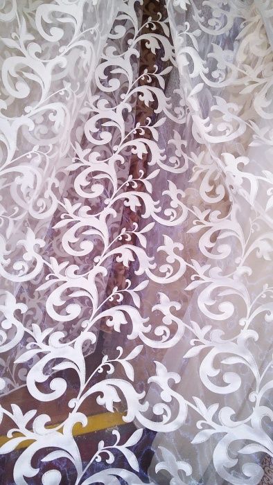 Тюль "Жакар" Занавес , Гардины