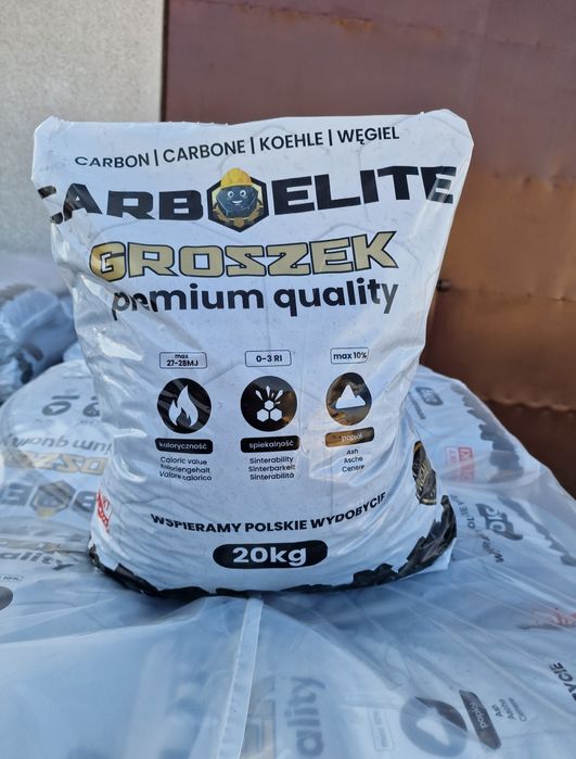 Ekogroszek Groszek Carboelite Premium 28Mj  Promocja