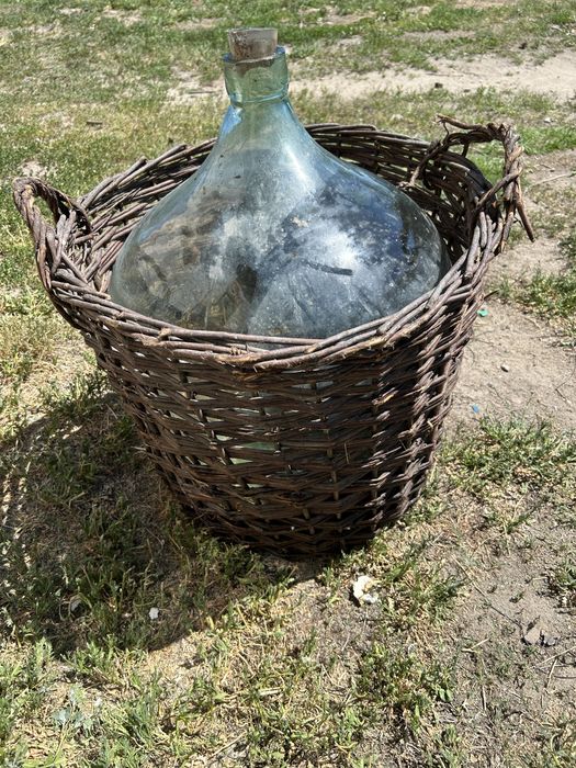 Balon bańka na wino 60 litrów w dobrym stanie