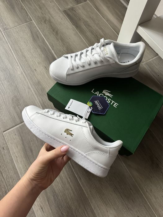 Білі Кеди Lacoste