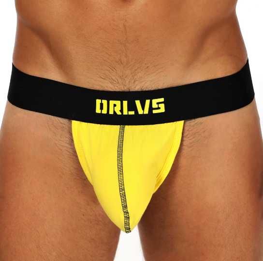 Bawełniana męska bielizna jockstrap bez gumek ORLVS M