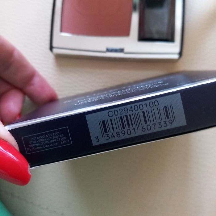 Nowy róż do policzków Dior rouge blush 100 nude look-matte 6 g