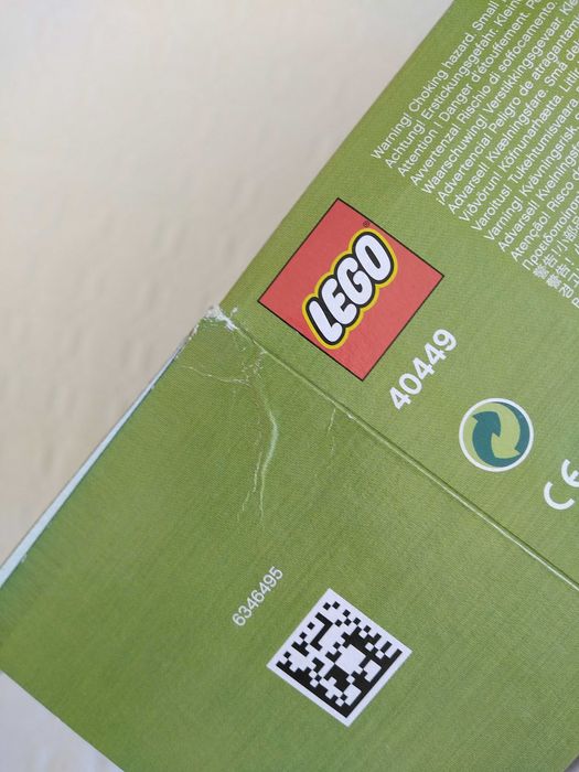 APENAS a Caixa de Lego vazia, Set 40449 da Páscoa
