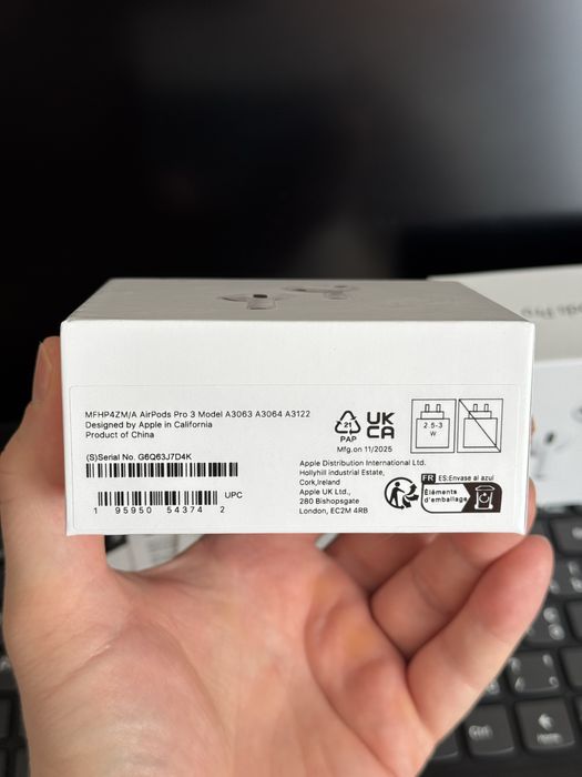Навушники Apple AirPods Pro 3 Generation