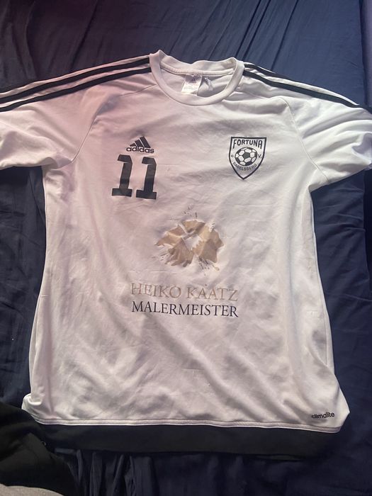 Футболка Adidas в білому кольорі, чоловіча