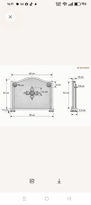 Cama de ferro antiga