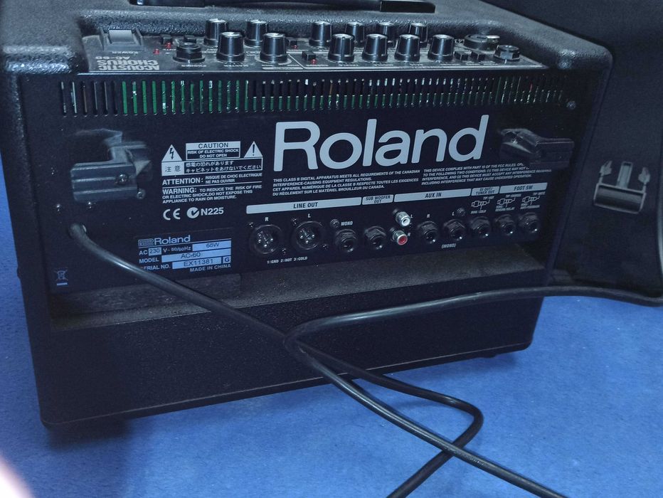 Roland AC 60 Amplificador guitarra acustica e micro