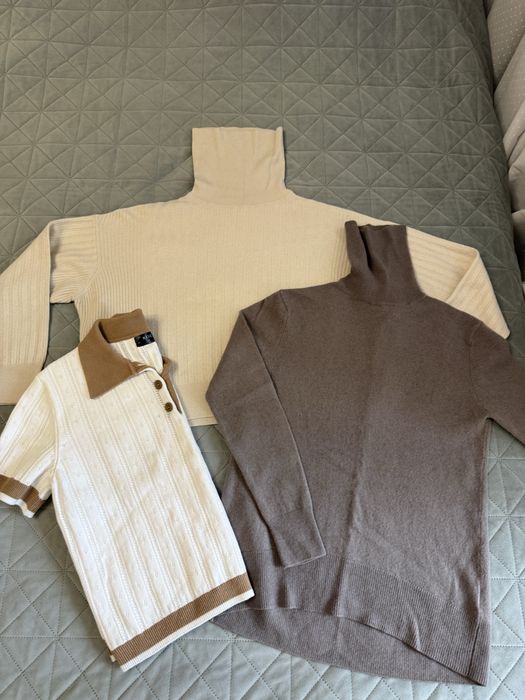 Гольфи/поло Massimo Dutti, JIGSAW S/XS