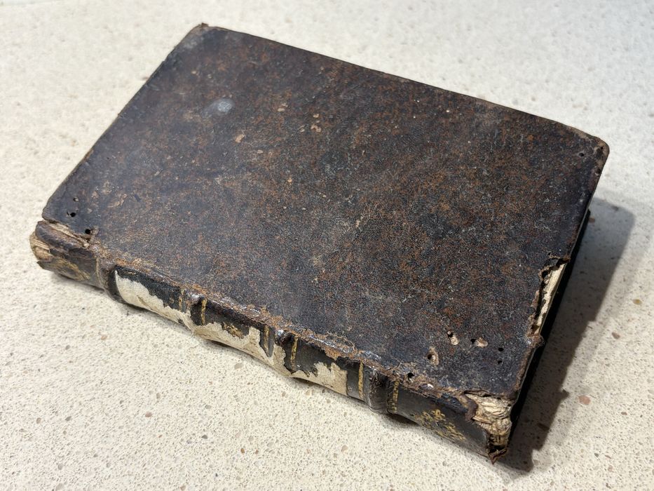 Antigo livro de 1676: Meditações da Infância de Cristo Senhor Nosso