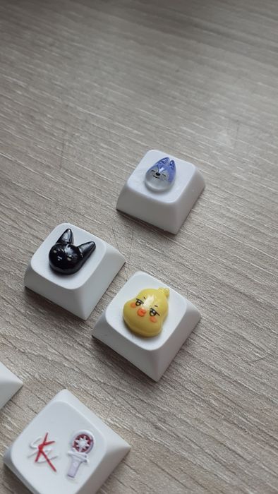 Keycaps kpop stray kids e ateez teclas fidget clicker  skz mingi