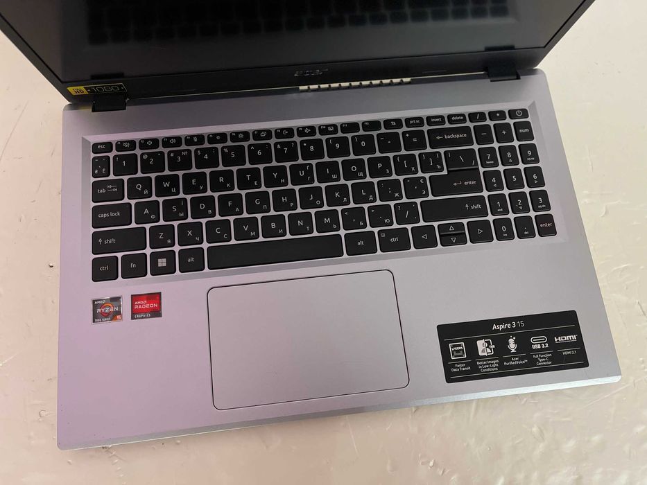 Игровой СВЕЖАК!! ACER A315 + (RYZEN 7520U на 8" ЯДЕР) + ВЕСЬ КОМПЛЕКТ!