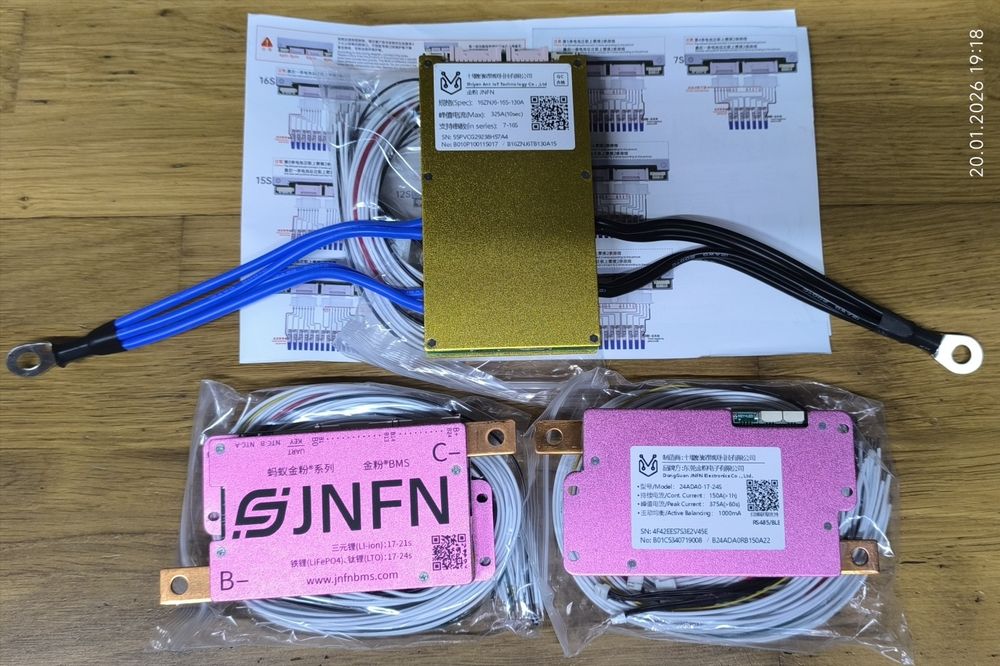 Ant Smart BMS 7-16s 80А-200А peak.