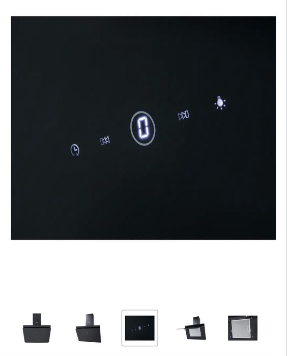 Витяжка VENTOLUX TOSCANA 60 BK (800)