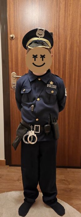 Fantasia de menino Polícia