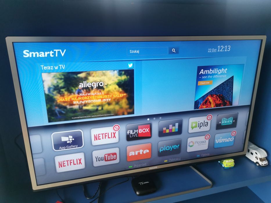 Telewizor Philips 46 cali, smart, wifi,Led 3d netflix,