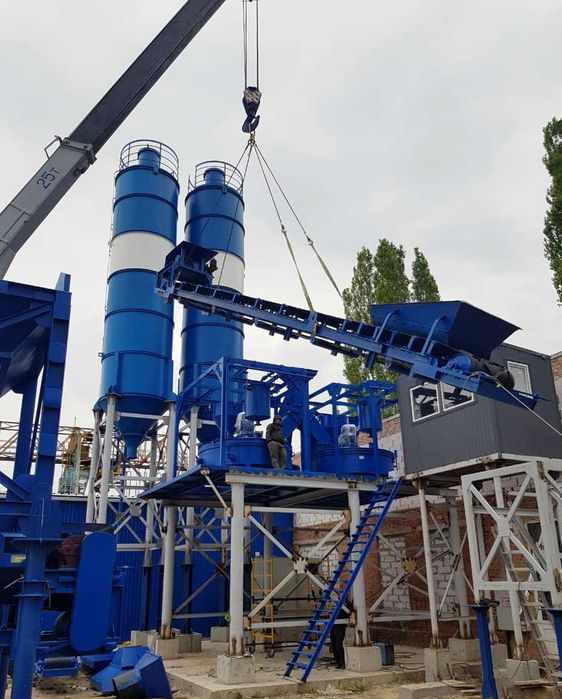 Стационарный бетонный завод , узел  - 50м3/час, НОВЫЙ! В НАЛИЧИИ!