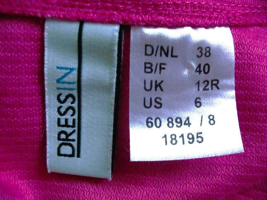Bluzka - z dzianiny - rozmiar 38 M biust 108+ cm DressIN