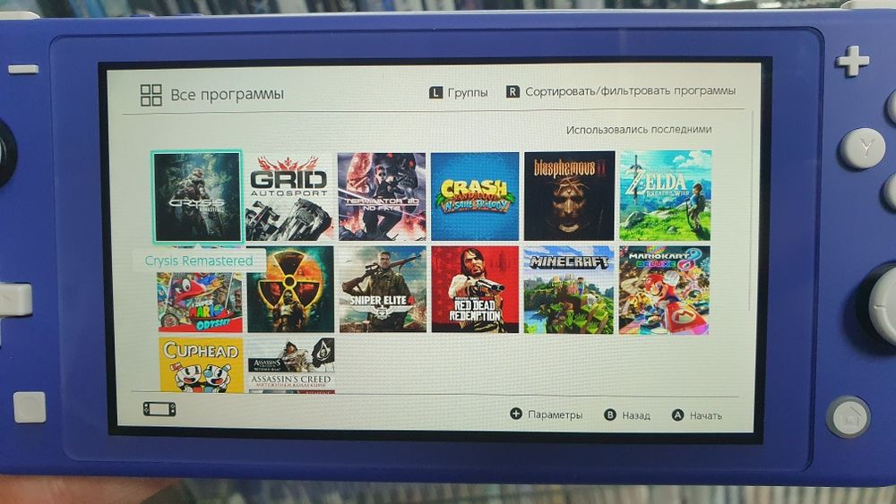 Нова Nintendo Switch Lite +Micro SD 128Gb +15 игор (магазин)