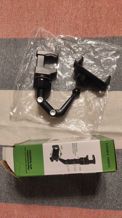 Uchwyt na telefon do lusterka wstecznego