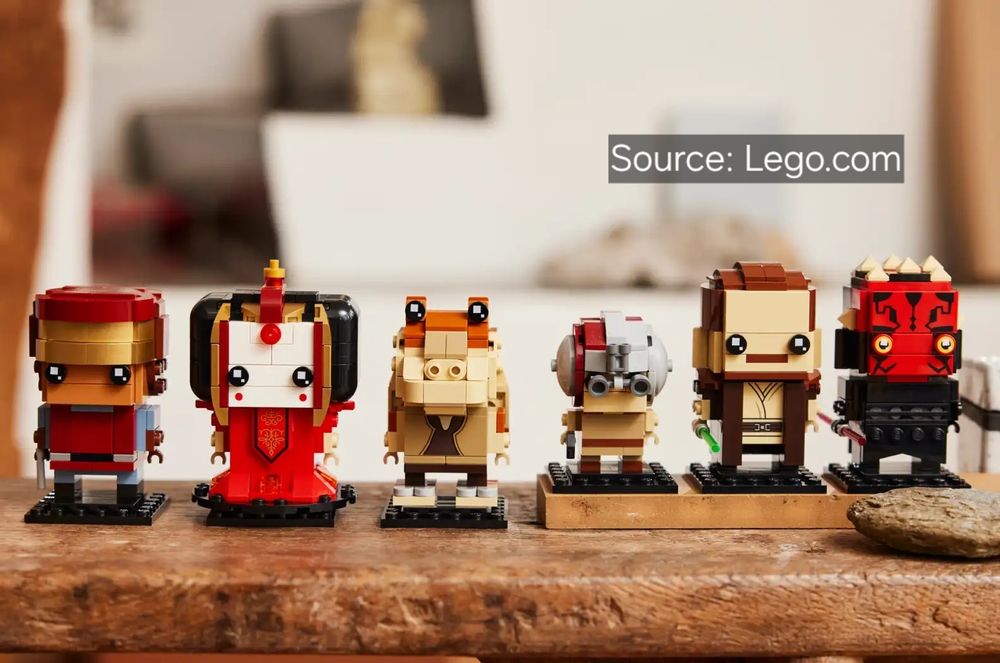ENVIO GRATIS-LEGO 40676 The Phantom Menace (BrickHeadz)