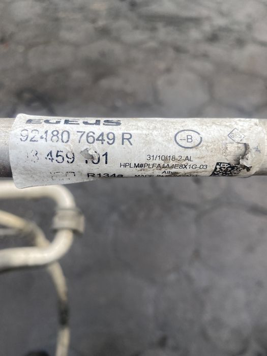 Rurka klimatyzacji Renault Trafić III, 1.6 Dci
