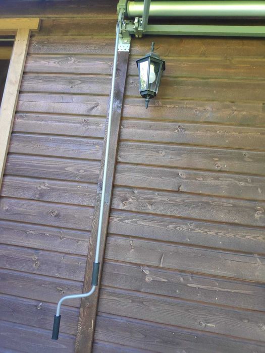 Markiza tarasowa ANTRACYT 350x300 Szara STD