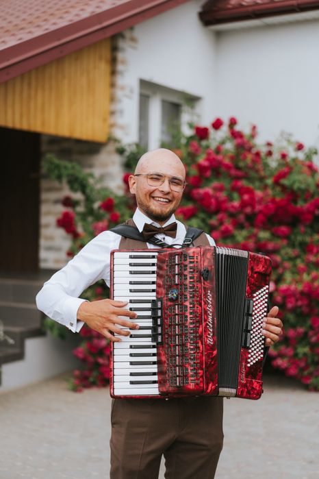 Akordeonista oprawa na wesela i wyjscia