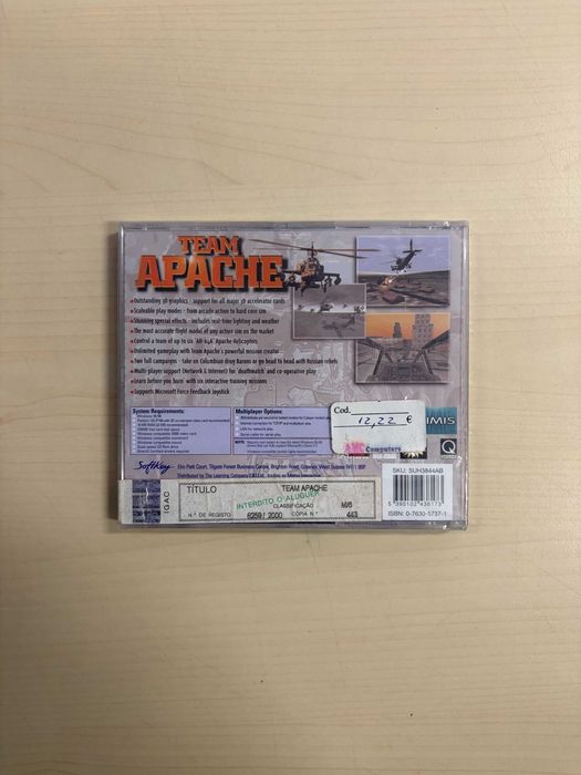 Jogo PC Team Apache