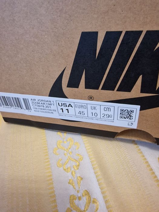 Nowe Buty Nike Air Jordan 1 Zoom Air Comfort 45