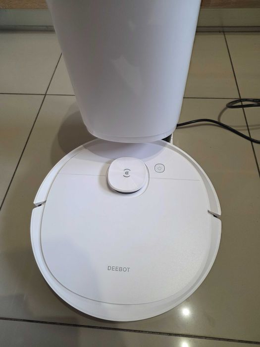 ECOVACS DEEBOT N8+ Robot odkurzający, biały,