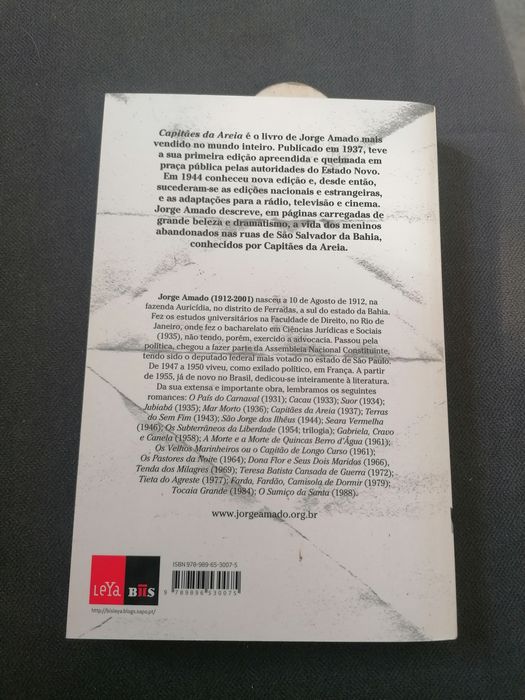 Capitães da Areia de Jorge Amado
