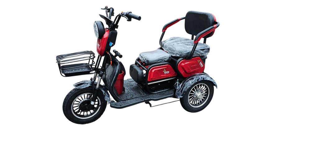 Токка, електротрайк, трицикл, літій залізо-фосфатний  акумулятор