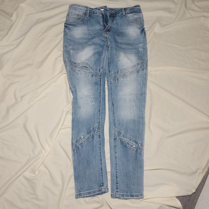 Джинсы,новые, с разрезами