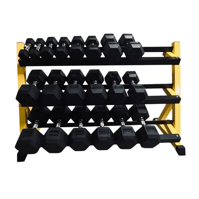 Zestaw Hantli Heksagonalnych 2,5–25 kg