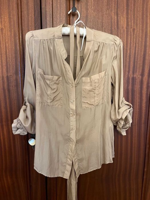 Camisa de seda Massimo Dutti