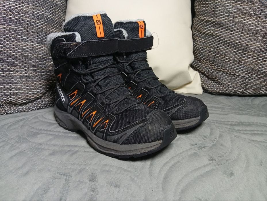 Salomon waterproof, хайтопы ботинки зима.