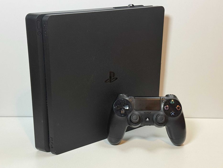 Konsola Sony PlayStation 4 Slim 500GB + Pad | Super Stan | Gwarancja | NISKI SOFT 12.50