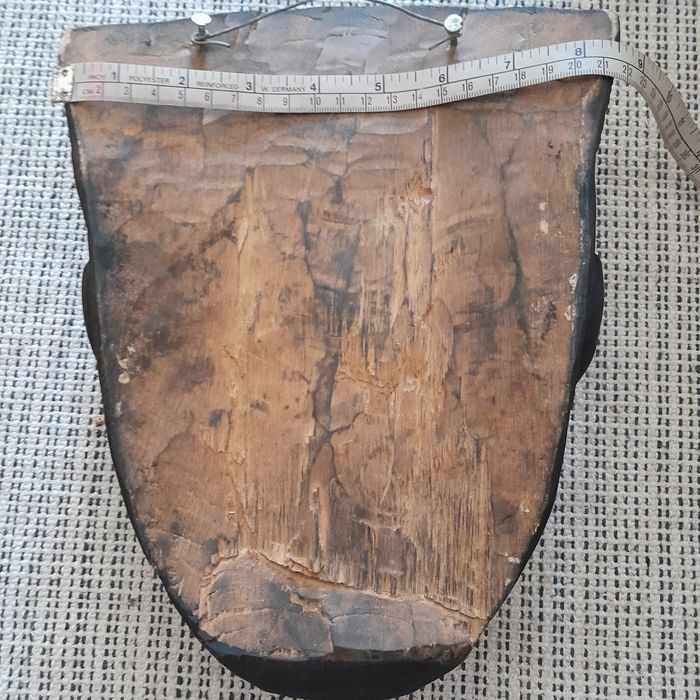 Máscara de madeira africana