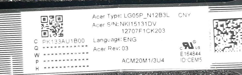 Klawisz klawisze Acer Nitro 5  an 517 - 41