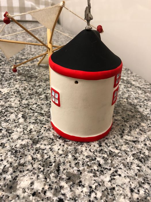 Moinho Decorativo de Cerâmica