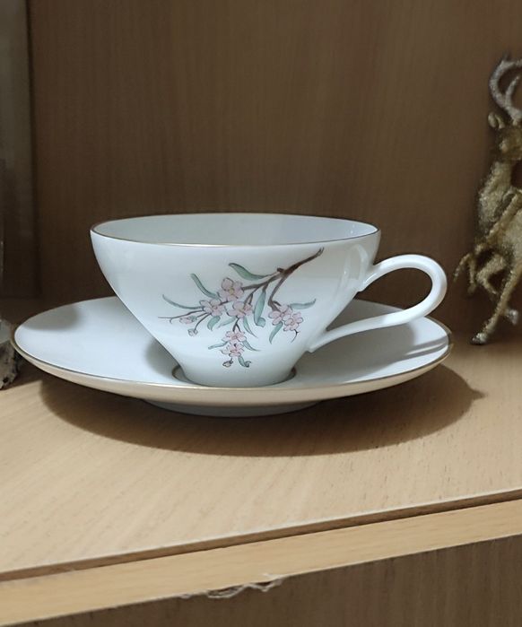 Сервиз Рубин, Самовар Коростень, чайная пара Германия