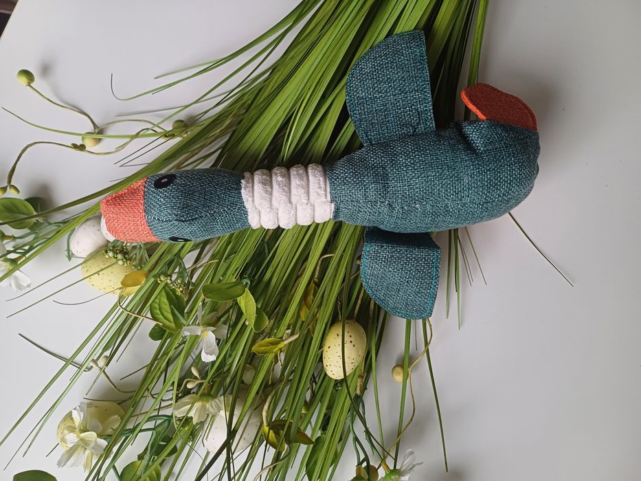 Zabawka kaczka, piszczałka dla psa