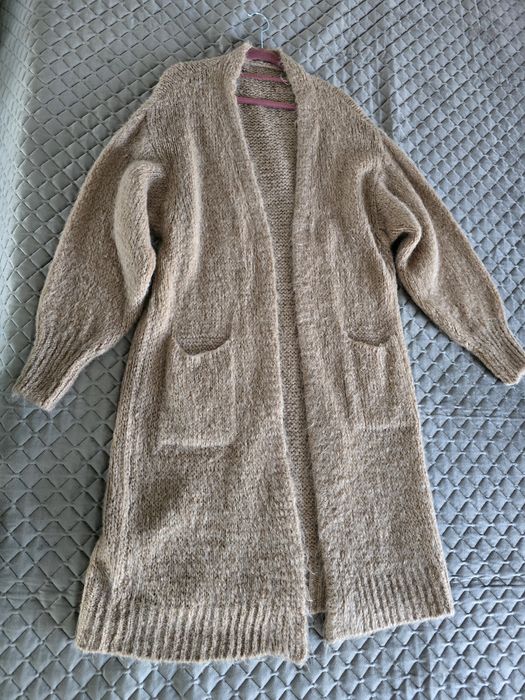 Kardigan nowy długi