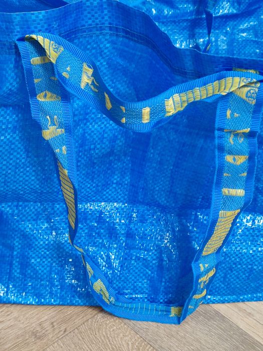 IKEA  господарська сумка 45х18х45