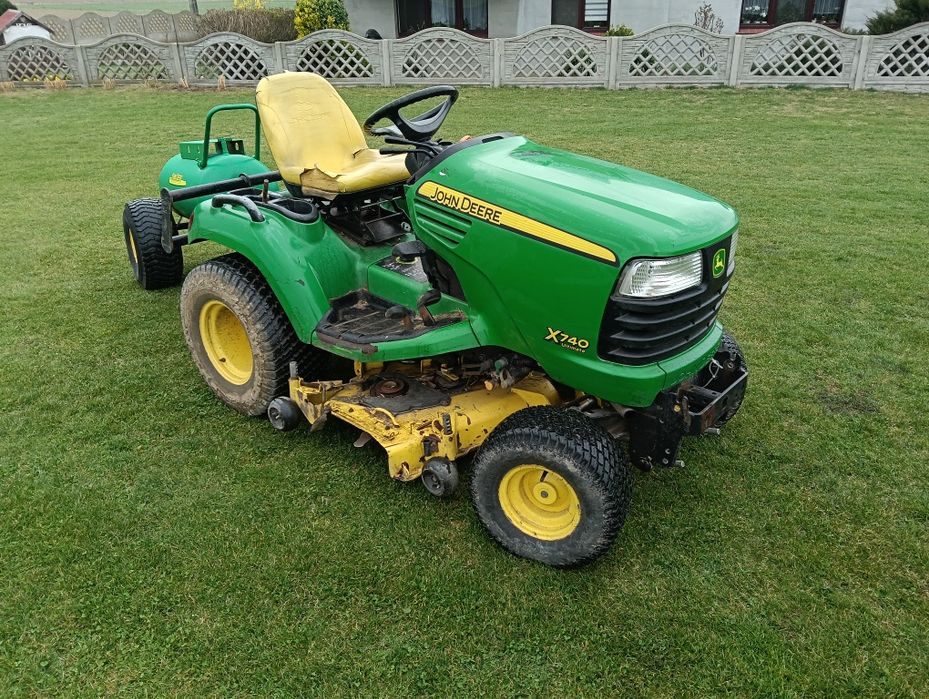 John Deere x740 traktorek kosiarka kosisko 48 cali