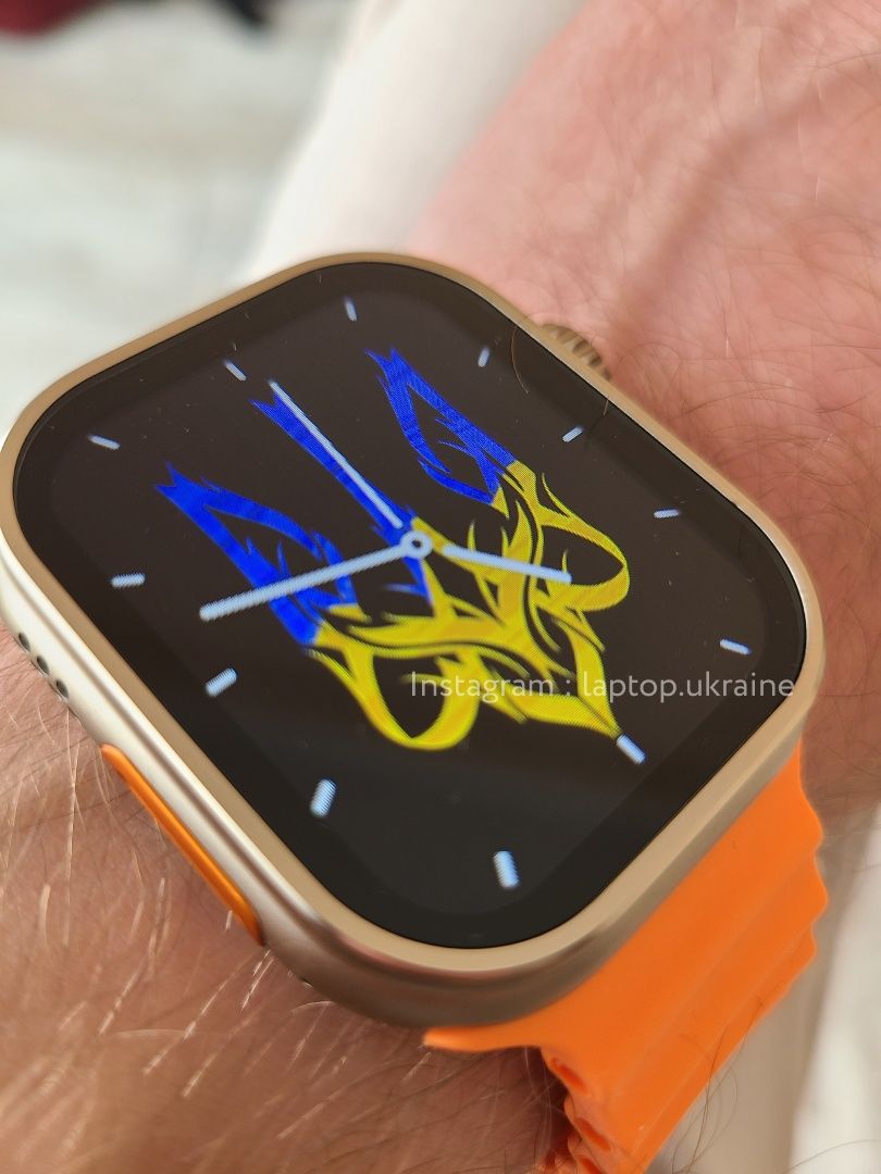 Apple Watch 8 Series Ultra Смарт Часы 49 мм годинник Епл Вотч Ультра: 1 ...
