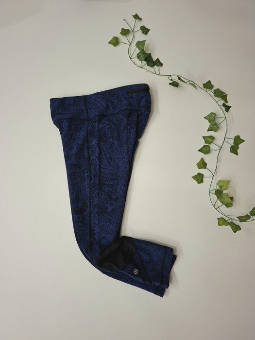Lululemon 4 legginsy czarne granatowe xs
