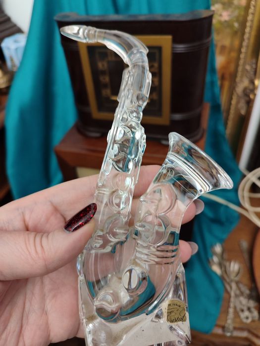 Скринька шафка бокс для карток годинник саксафон